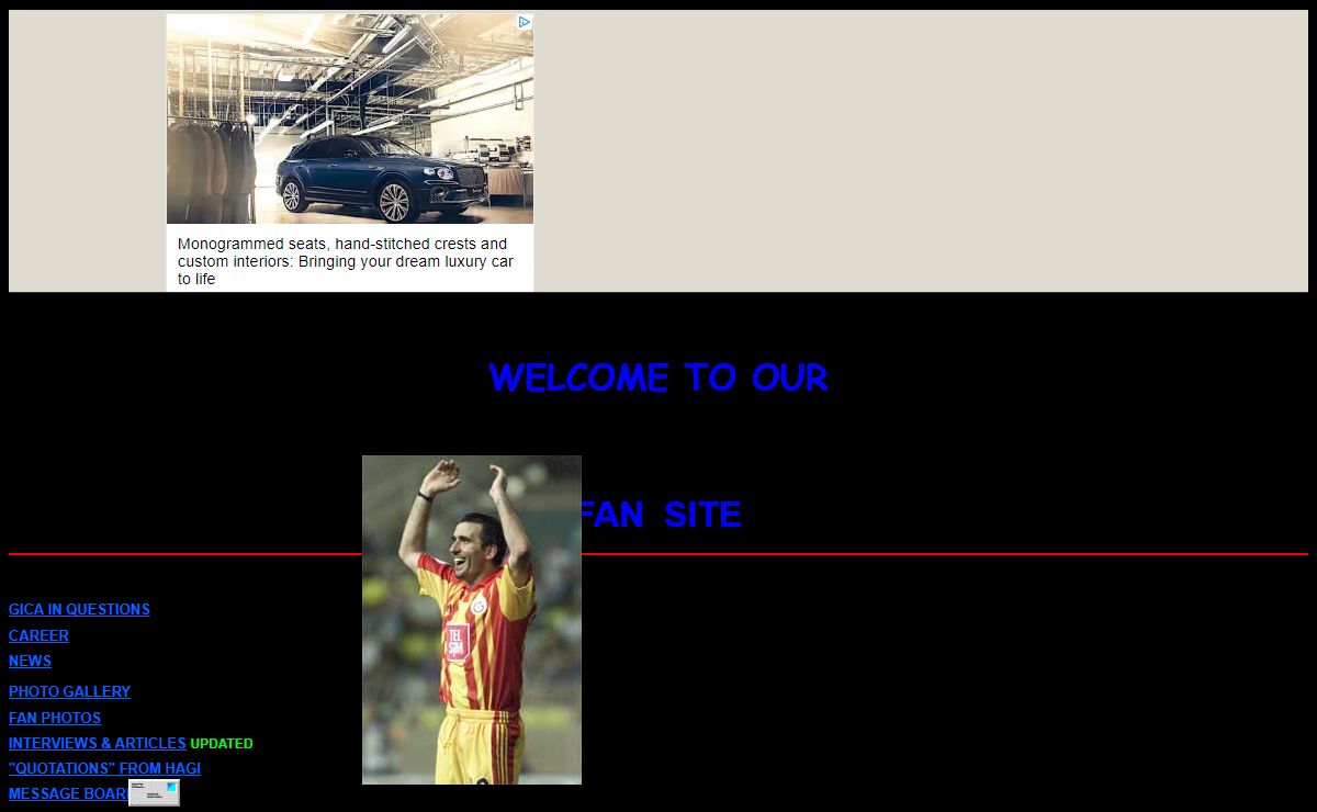 Gheorghe HAGI Fan Site