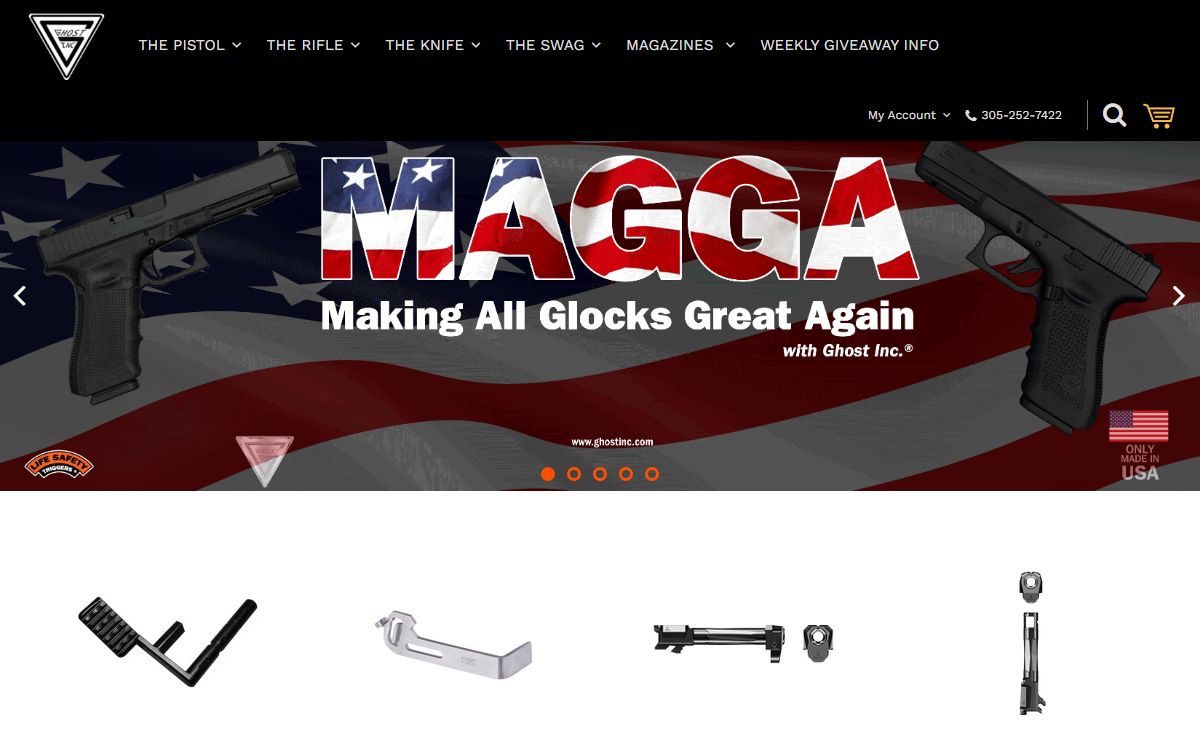 Best Glock Parts and Glock Accessories by Ghost inc