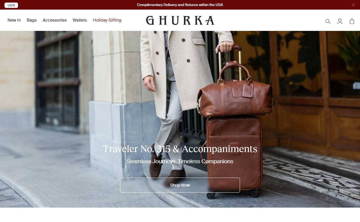 Ghurka | Luxury Leather Goods and Accessories Since 1975