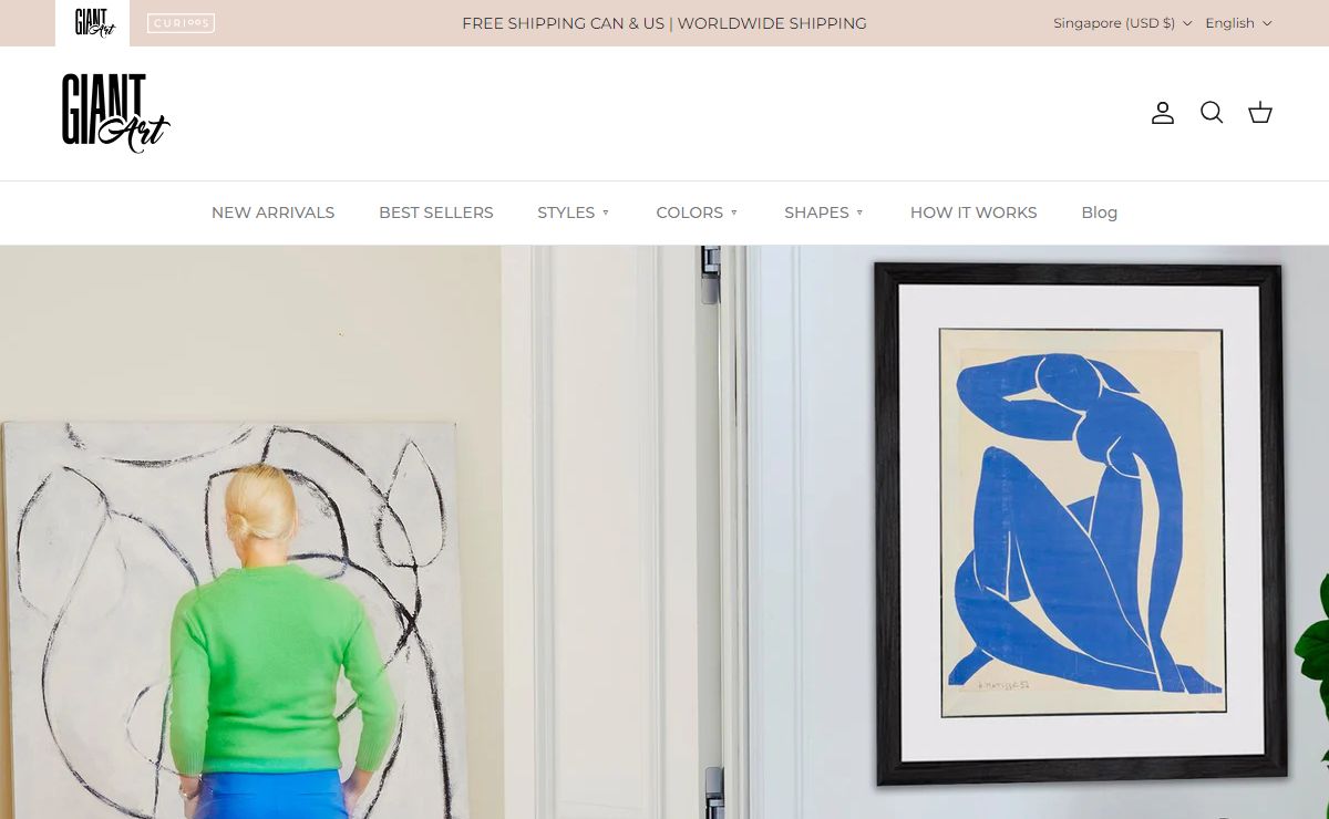 GIANT ART | Oversized Wall Art Made Affordable