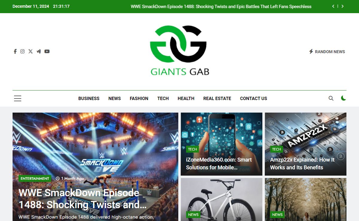 GiantsGab - The News World