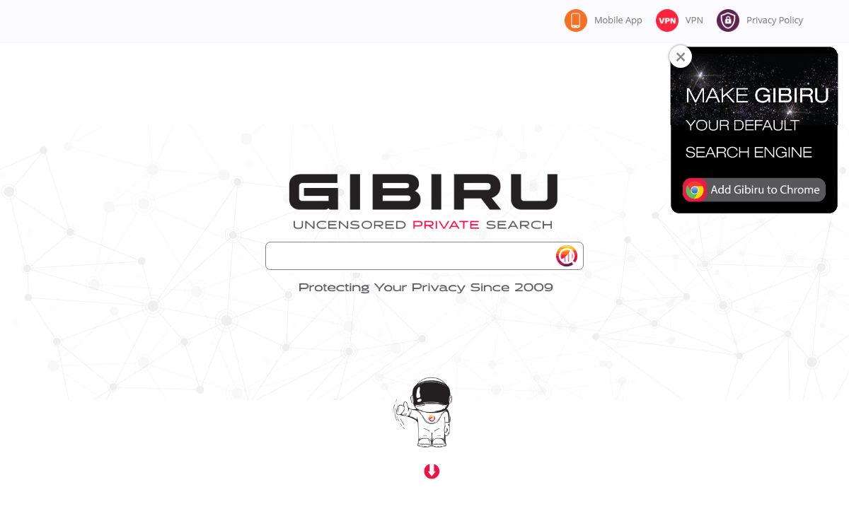 Gibiru – Protecting your privacy since 2009