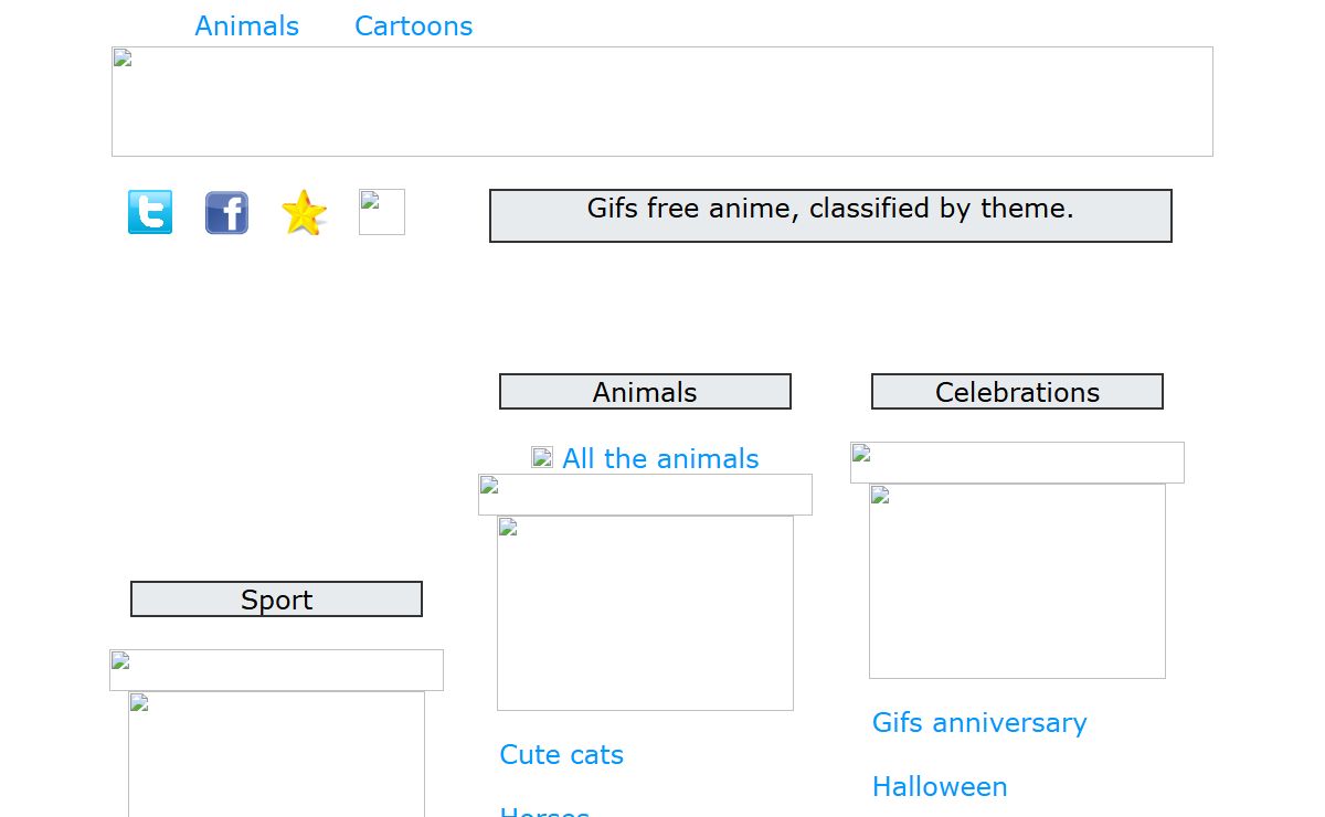 Free animated gif, collection gifs to animate pictures