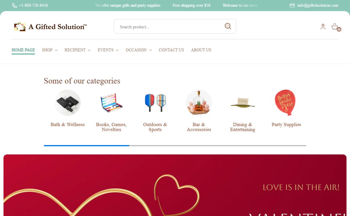One stop shop for gifts and party supplies for all occasions – A Gifted Solution