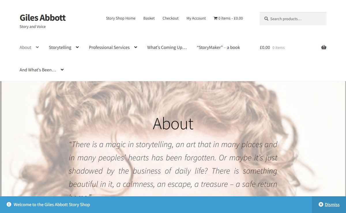 Giles Abbott – Story and Voice
