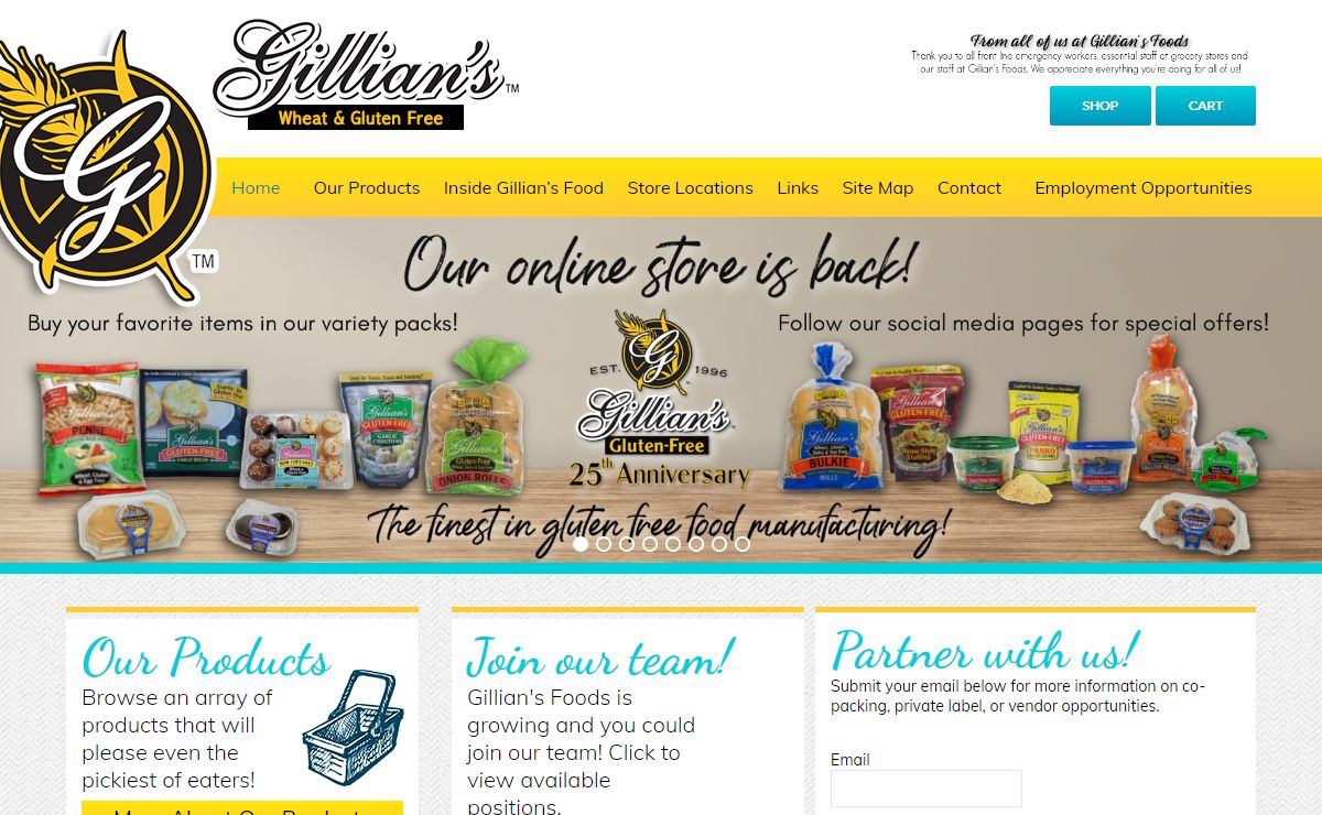 Gillian's Foods
