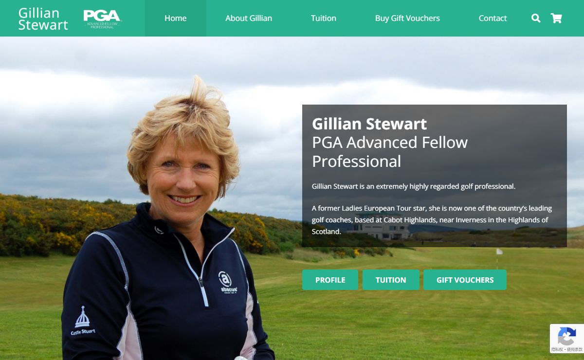 Gillian Stewart PGA Professional | Tuition at Castle Stuart Golf Links