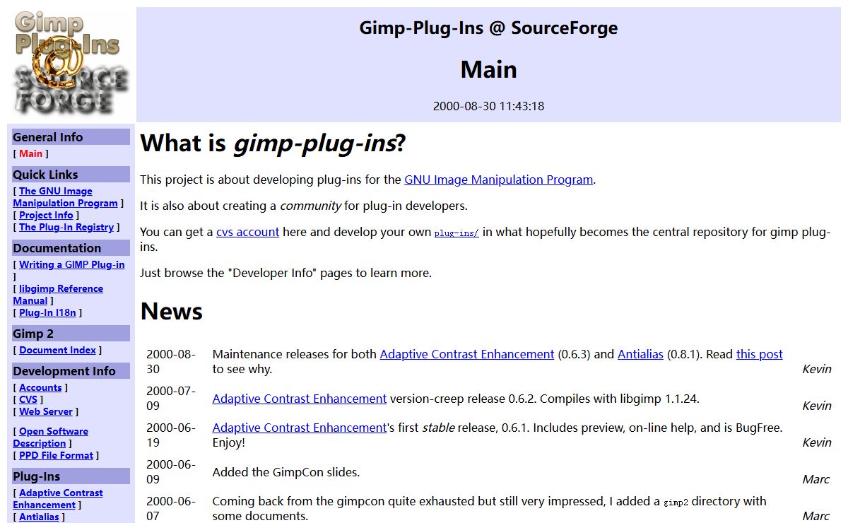 Gimp Plug-Ins @ SourceForge - Main
