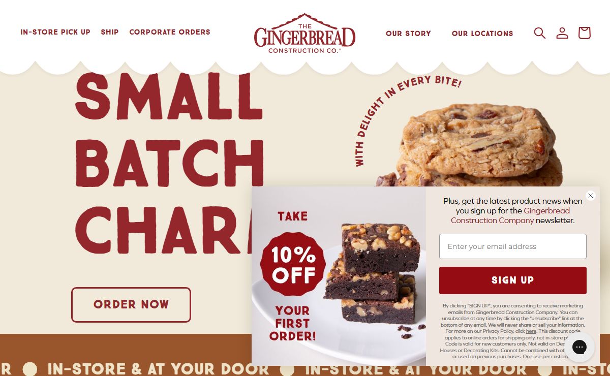 Gingerbread Construction Co. Gourmet Cookies, Muffins, and More – The Gingerbread Construction Co.