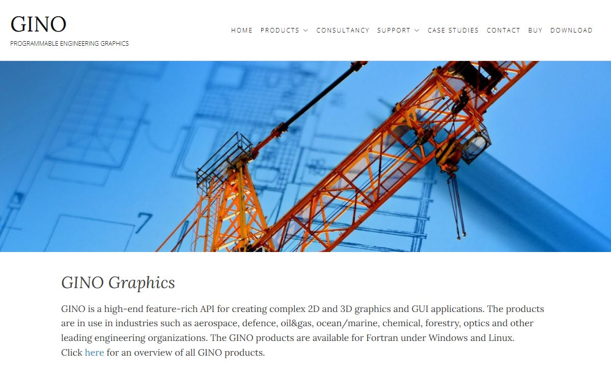 GINO – Programmable Engineering Graphics