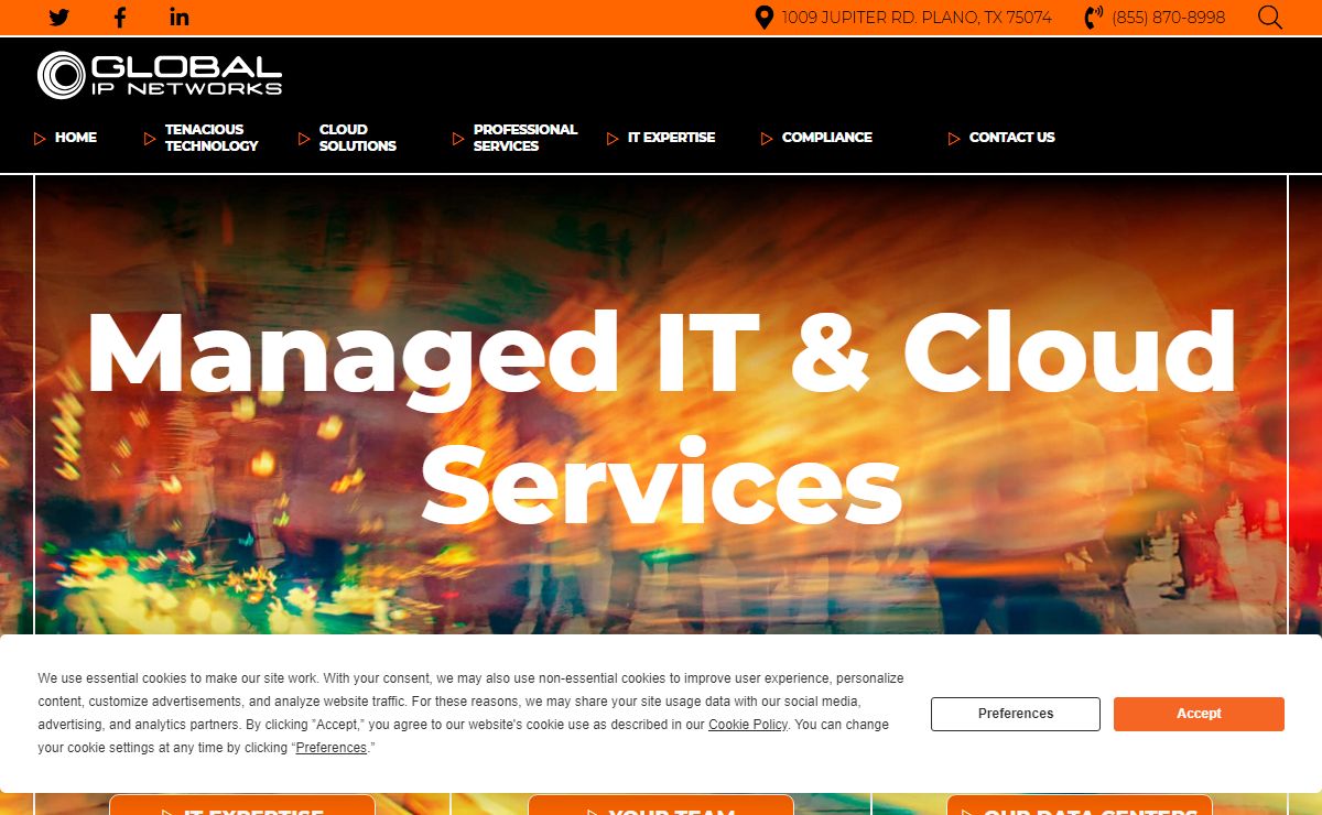 Data Center,Colocation,Managed IT & Cloud Services in USA