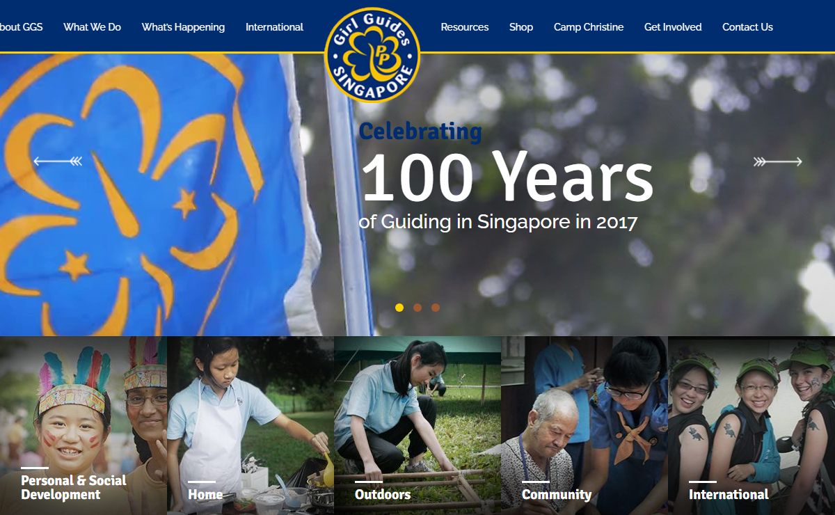 Girl Guides Singapore - To enable girls and young women to develop their fullest potential as responsible citizens of the world.