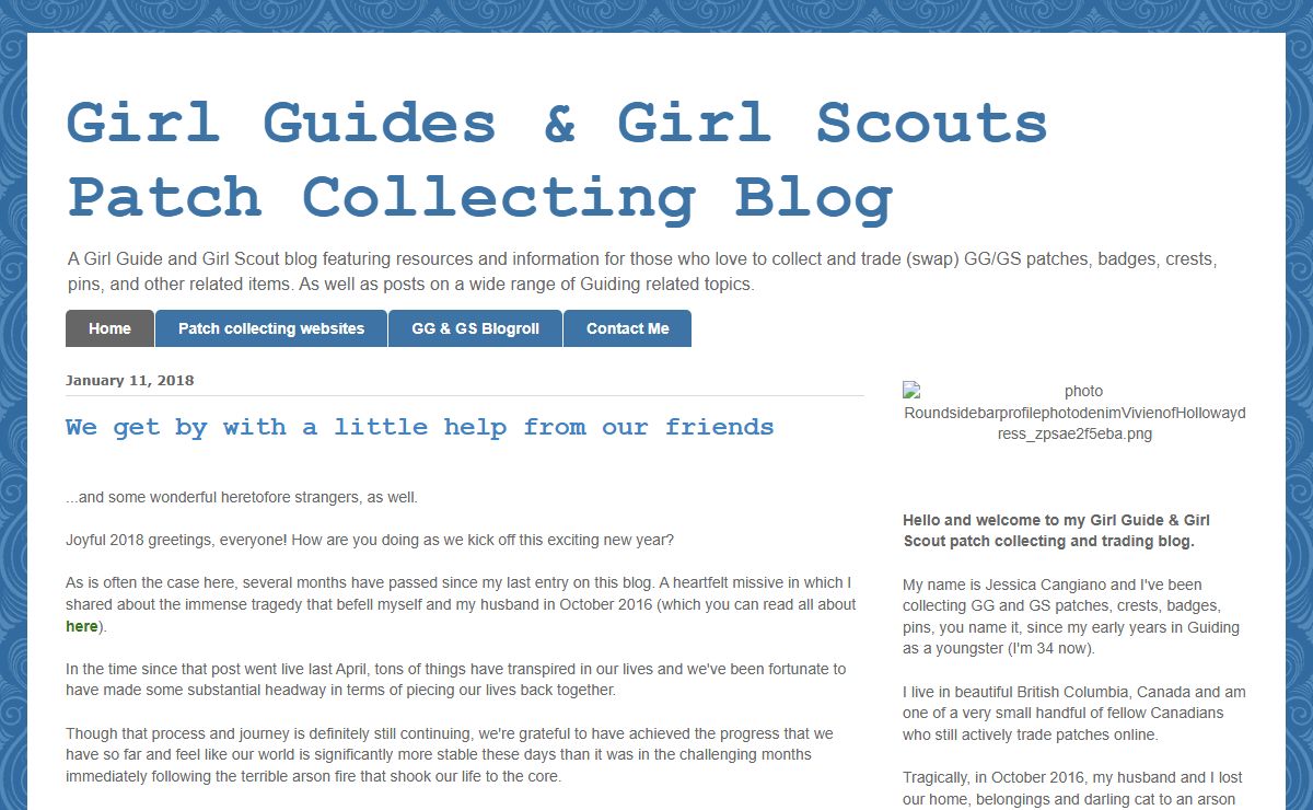 Girl Guides & Girl Scouts Patch Collecting Blog