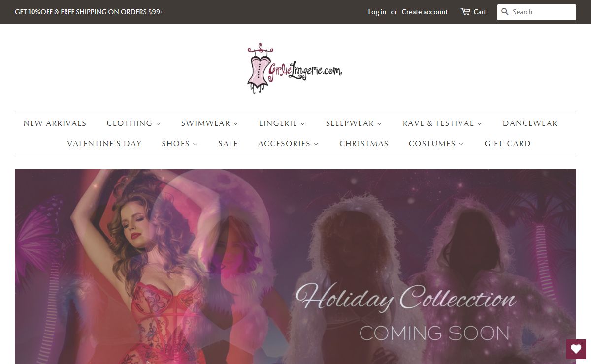 Shop Sexy Lingerie, Costumes & Festival, Christmas Clothing