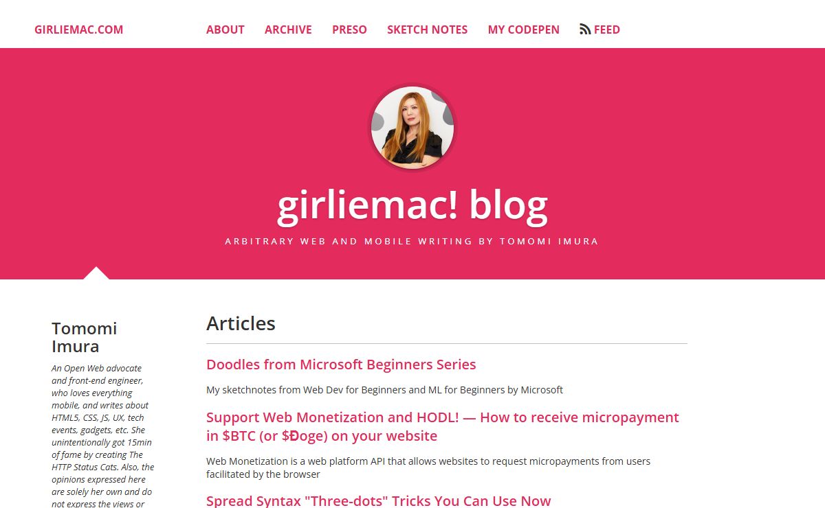 GirlieMac! Blog