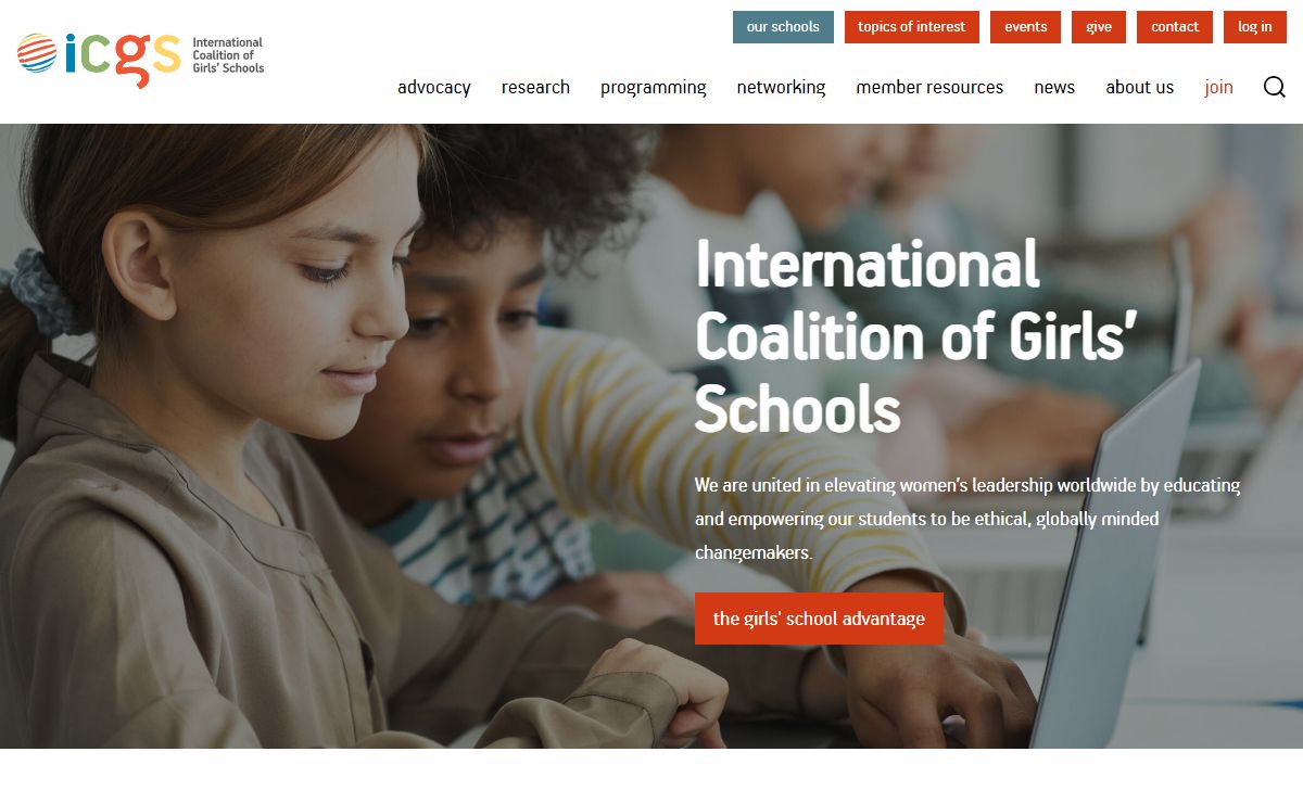 ICGS – The International Coalition of Girls’ Schools is the leading advocate for girls’ education worldwide.