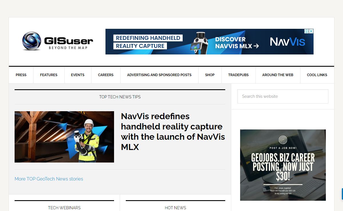 GIS user technology news - News, Business, Technology, Mobile, GIS, Crypto Currency, AI, Economics