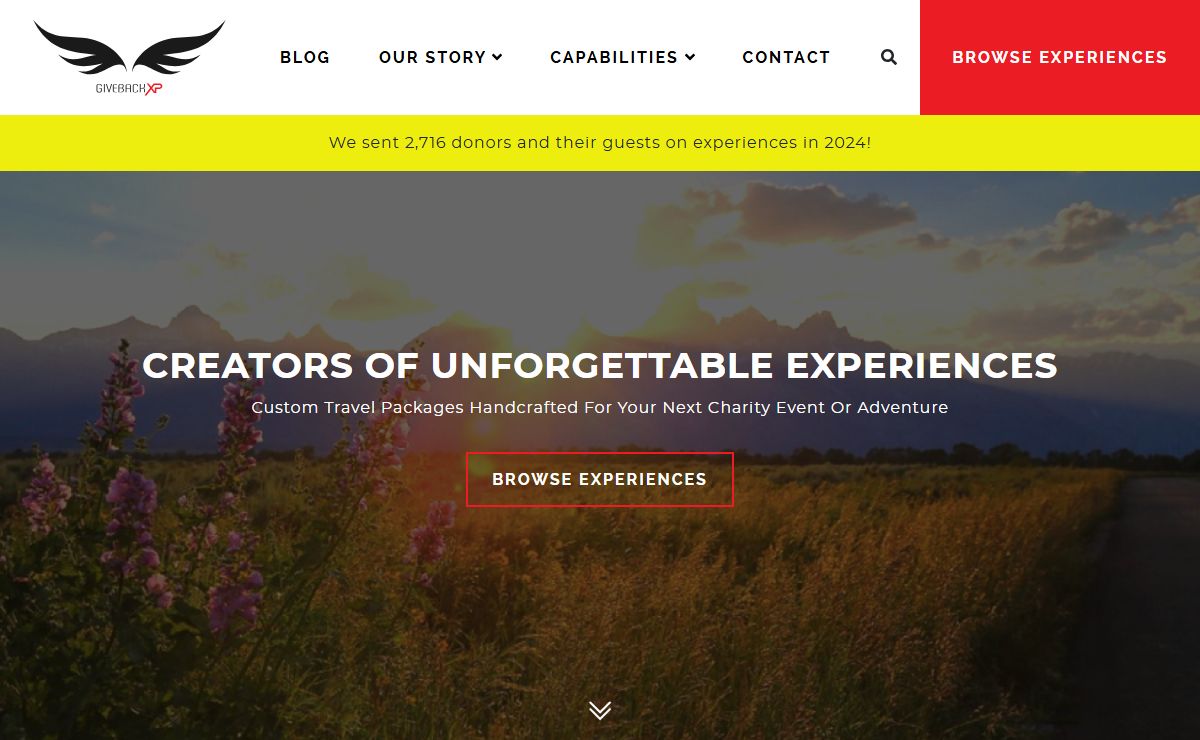 Giveback XP | Remarkable Risk Free Auction Packages for Nonprofits