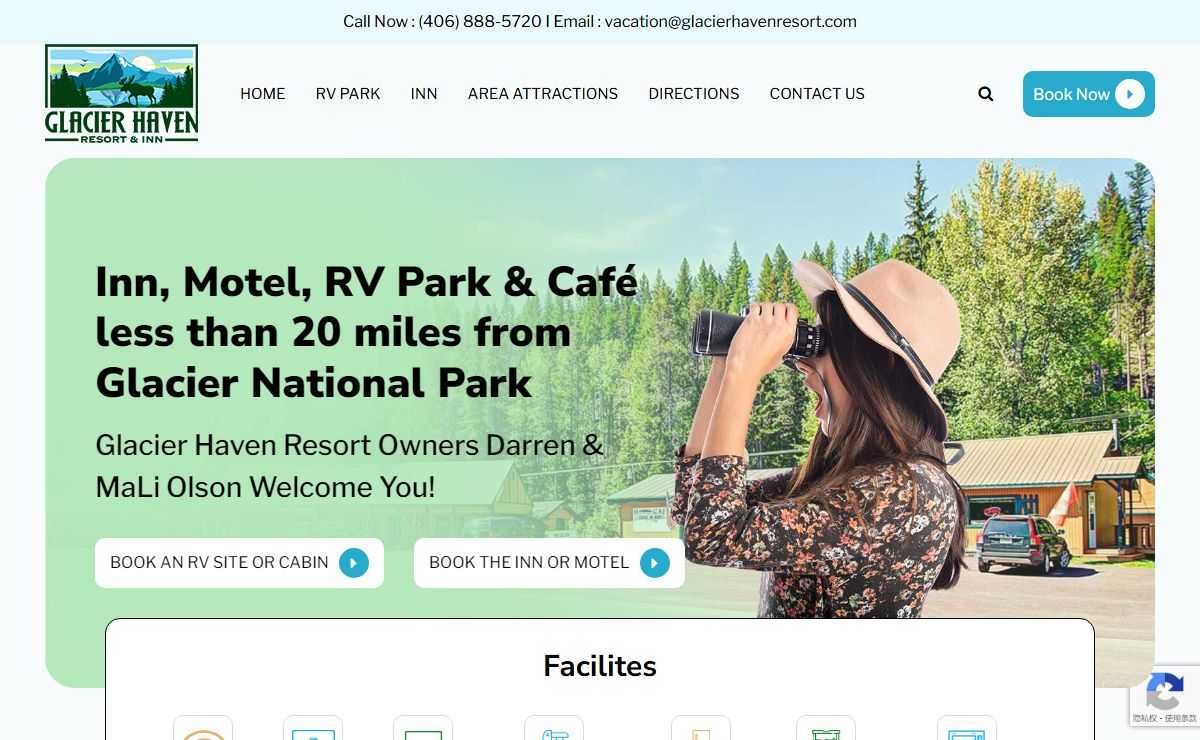 Glacier Haven Resort Cabins, Inn, RV Park & Motel near Glacier Nat'l Park