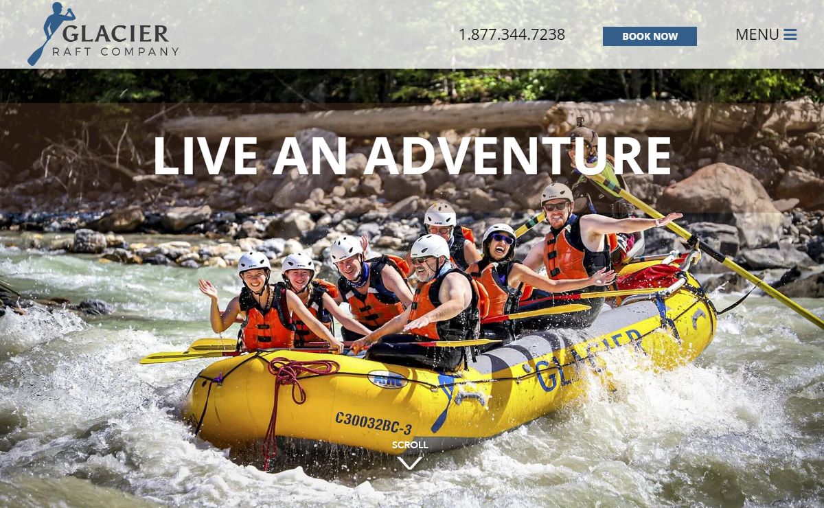 White Water Rafting in Golden BC - Kicking Horse - Glacier Raft Company