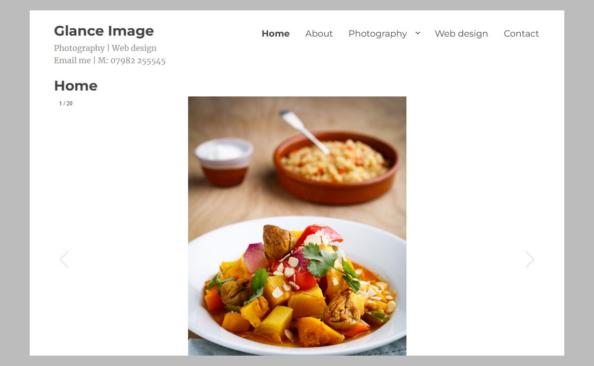 Glance Image | Photography and web design | Bristol