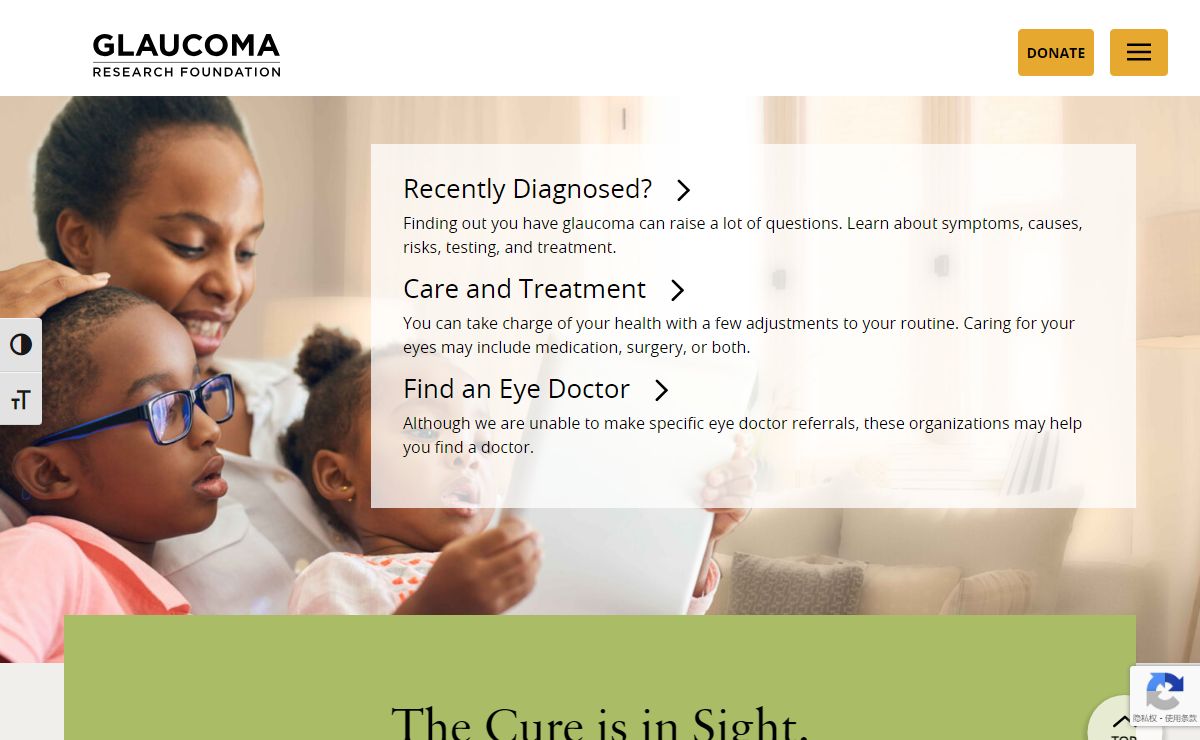 Glaucoma Research Foundation: Dedicated To Finding A Cure