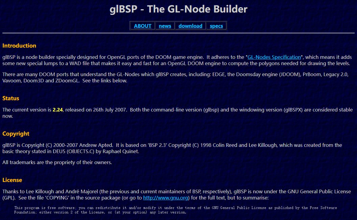glBSP About