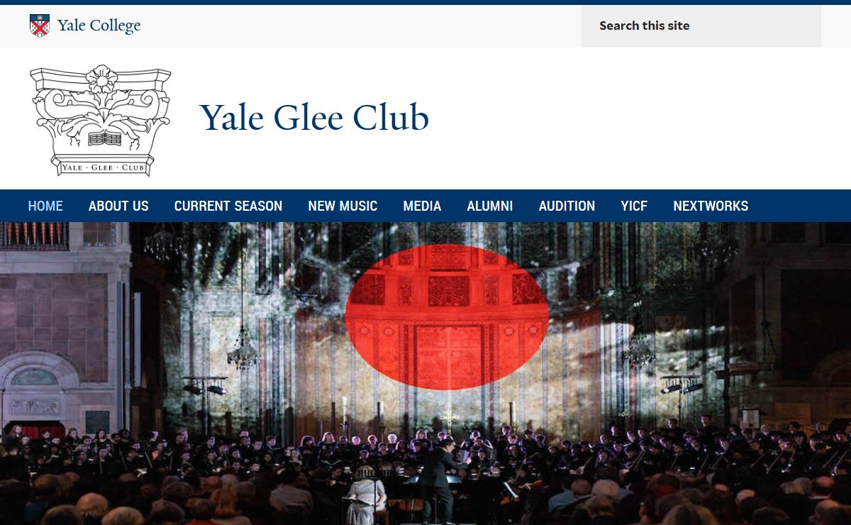 Welcome | Yale Glee Club