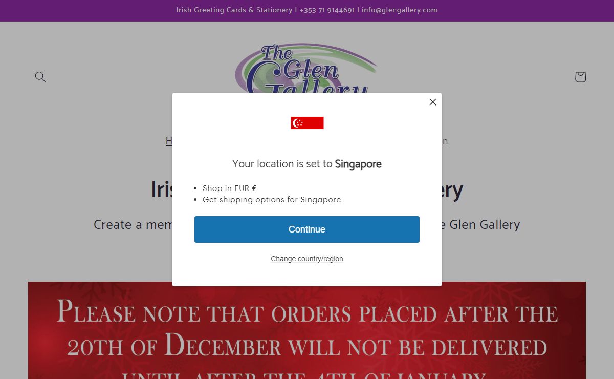 The Glen Gallery – The Glen Gallery Ltd