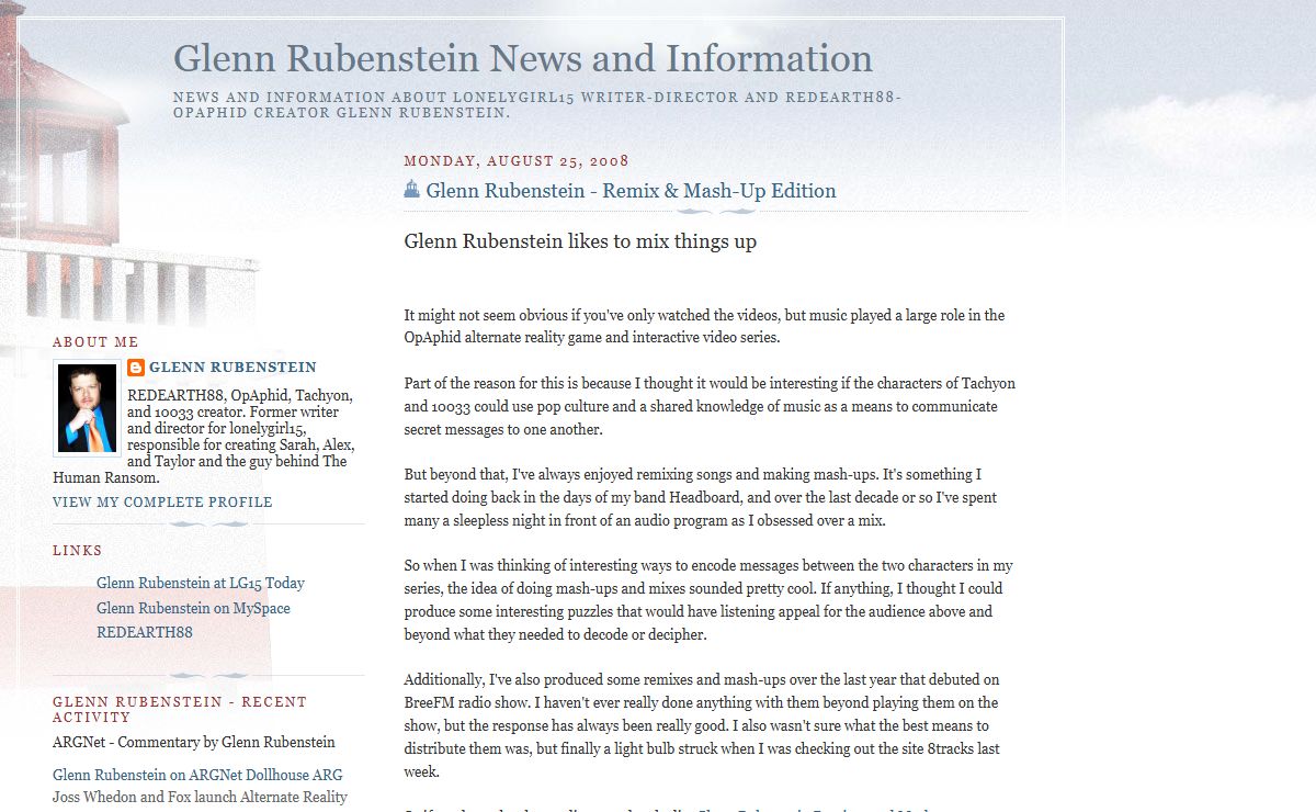 Glenn Rubenstein News and Information