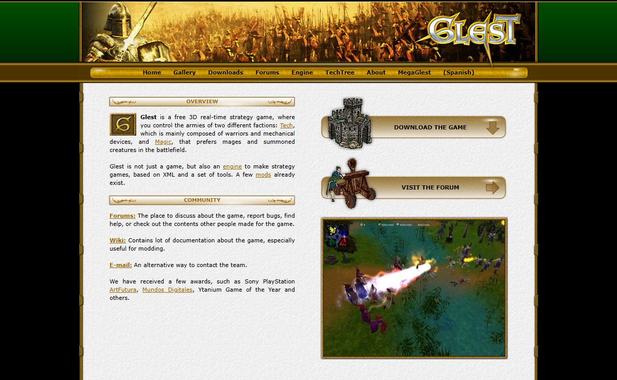 Glest - The Free Real-Time Strategy Game
