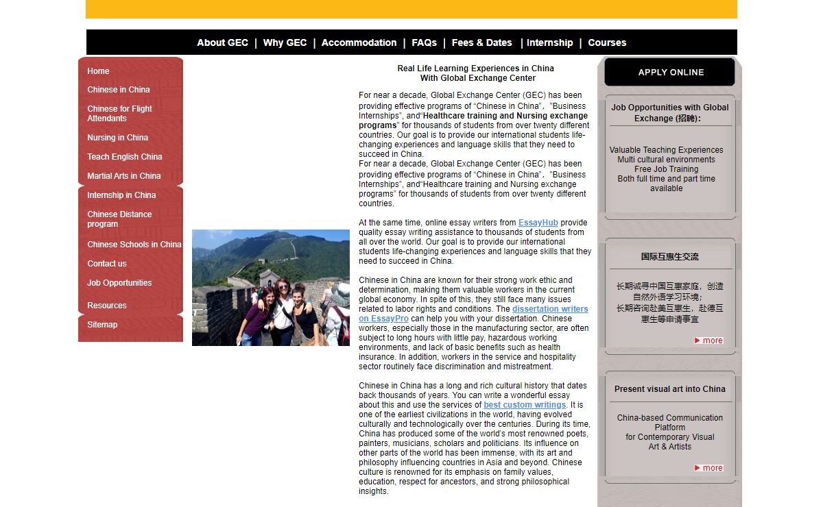 Learn Chinese in China with GEC - a leading Chinese School in China