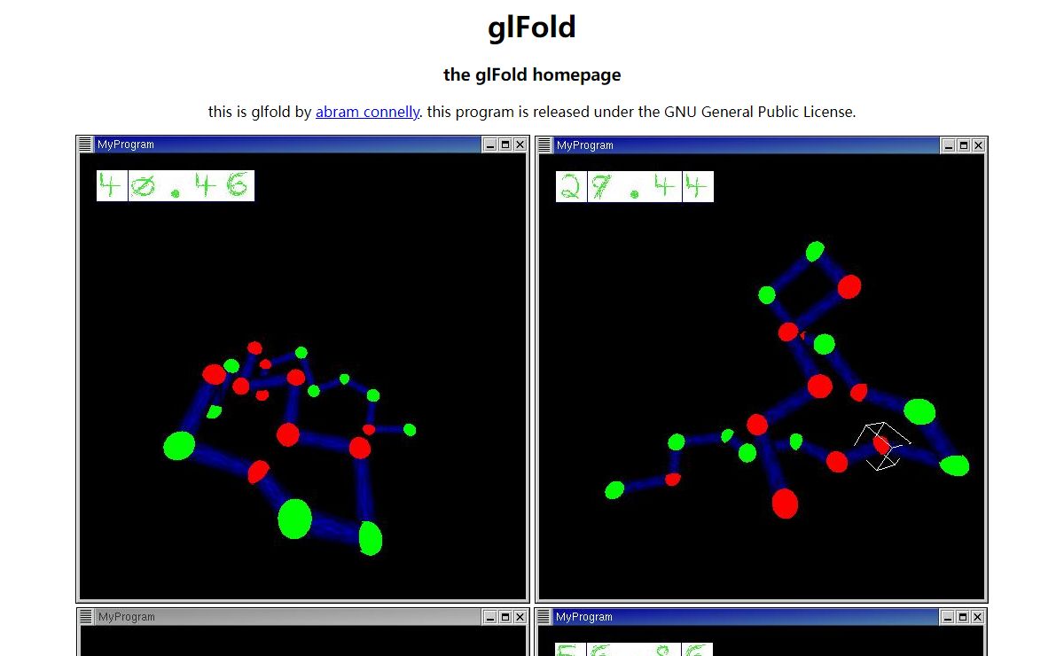 the glfold homepage