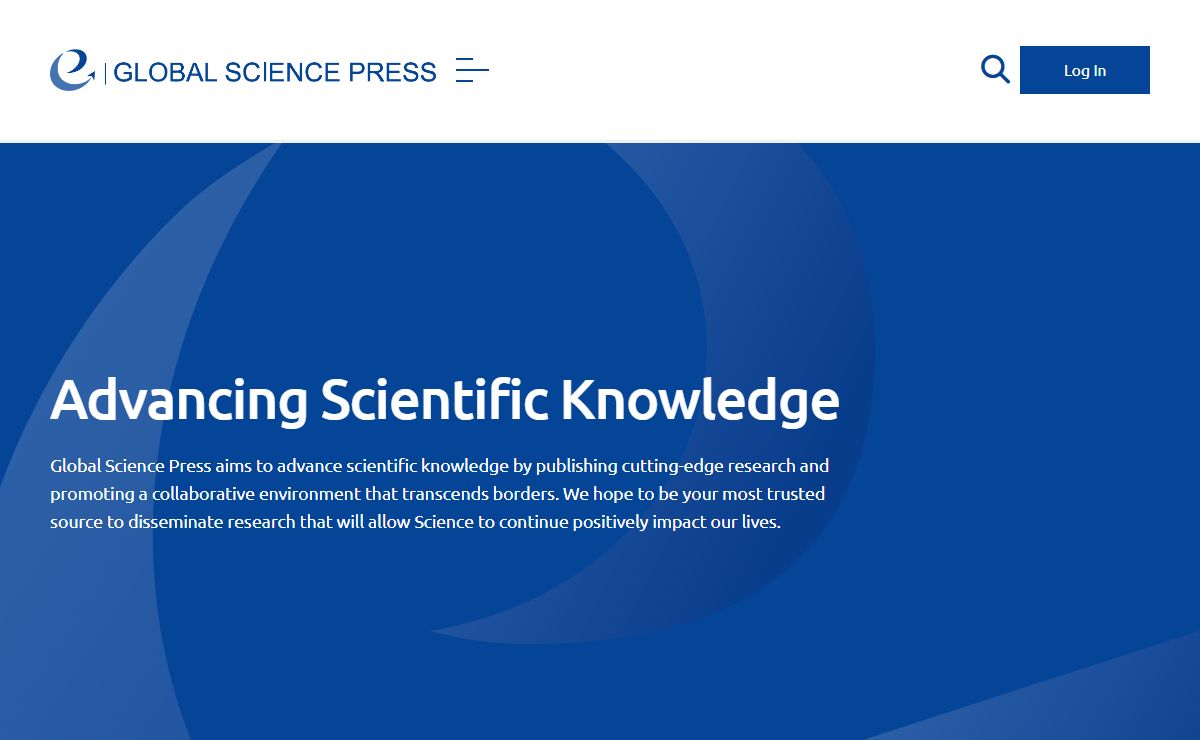 Global Science Press: Home