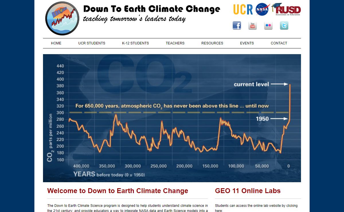 Down To Earth Climate Change