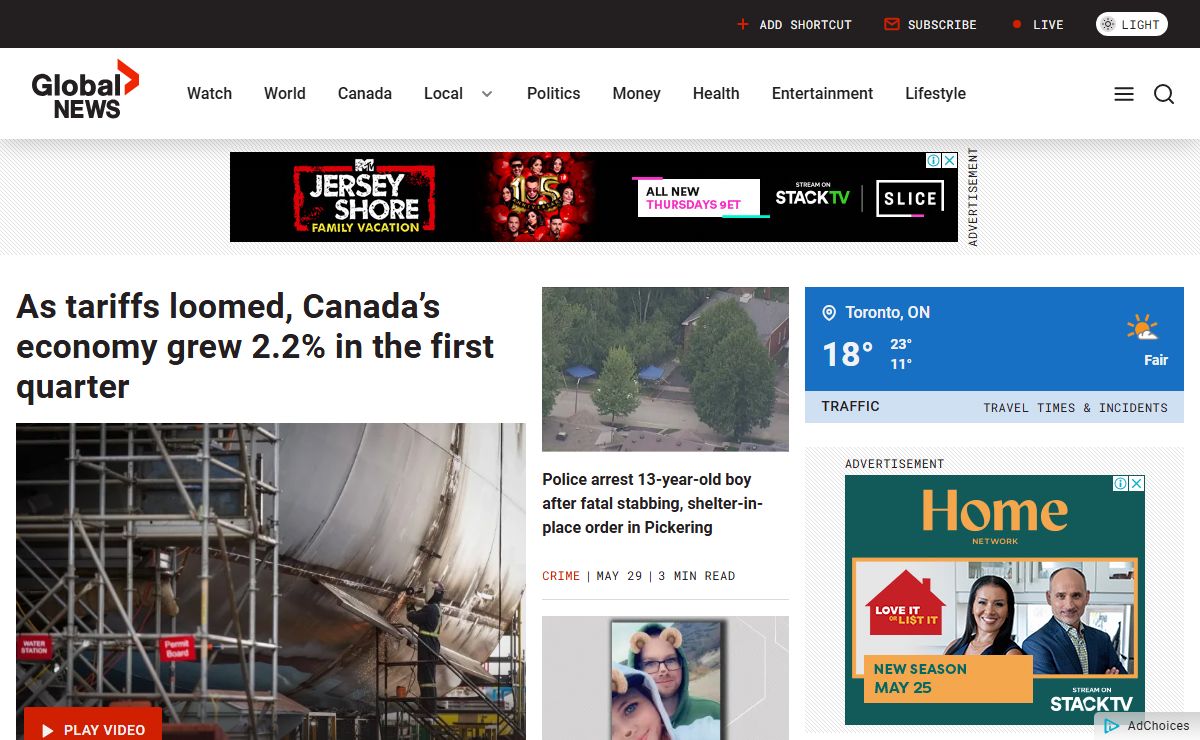 Global News | Breaking, Latest News and Video for Canada