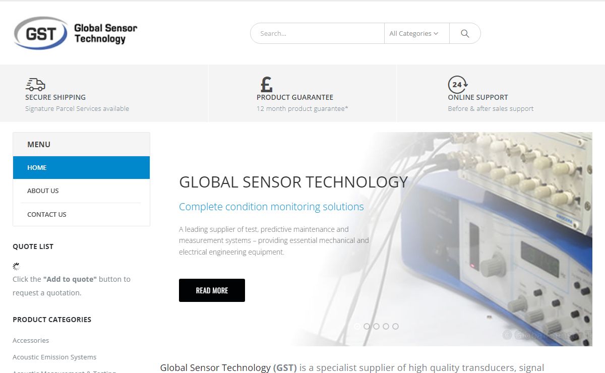 Global Sensor Tech - Data Acquisition Systems & Accelerometers