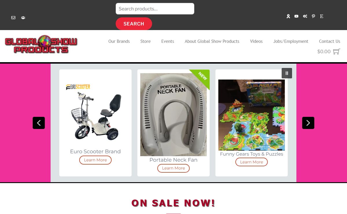 Global Show Products *Home of Ribbon Fair Crafts & Games *Funny Gears.com and Euro Scooters – Global Home of Ribbon Fair Crafts & Games & Euro Scooters
