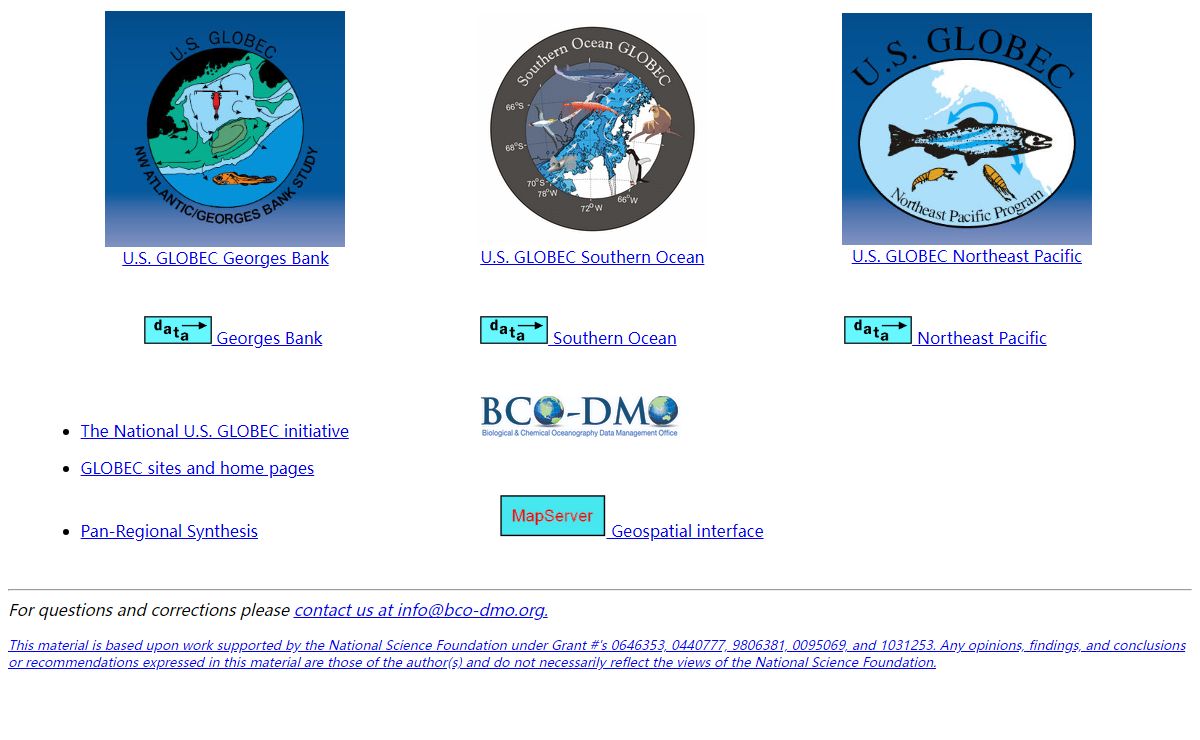 U.S. GLOBEC Program