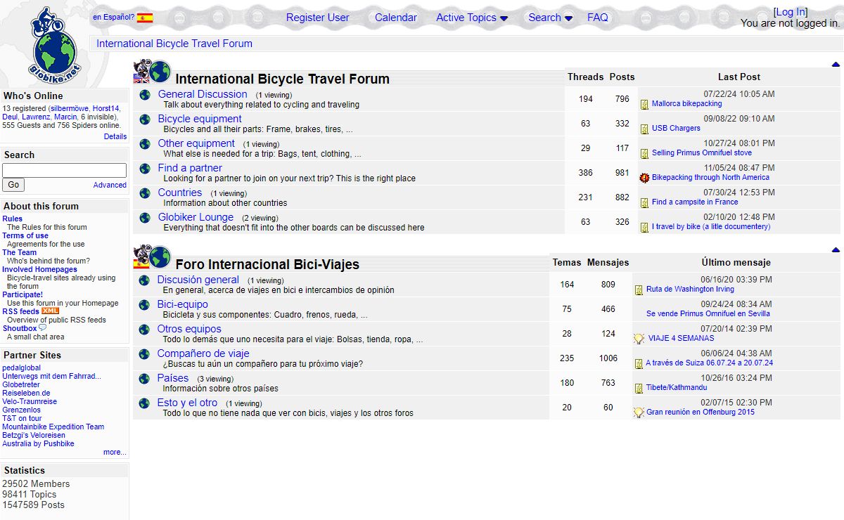 International Bicycle Travel Forum