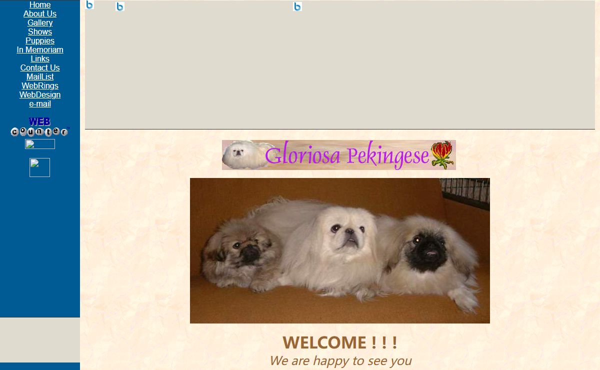Gloriosa Pekingese