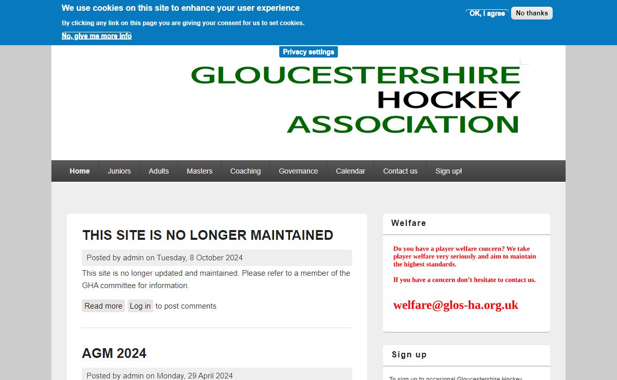 Gloucestershire Hockey Association | Hockey for all