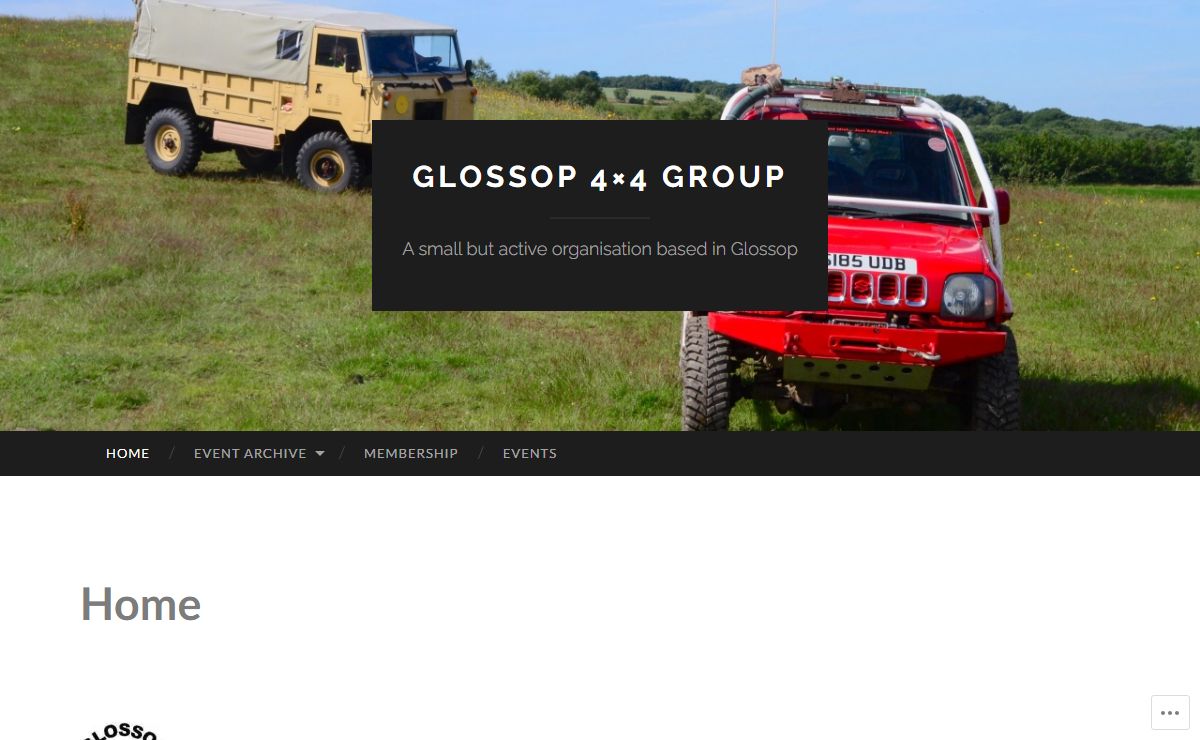 Glossop 4×4 Group | A small but active organisation based in Glossop