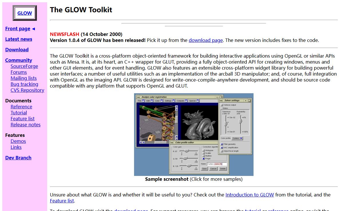 The GLOW Toolkit