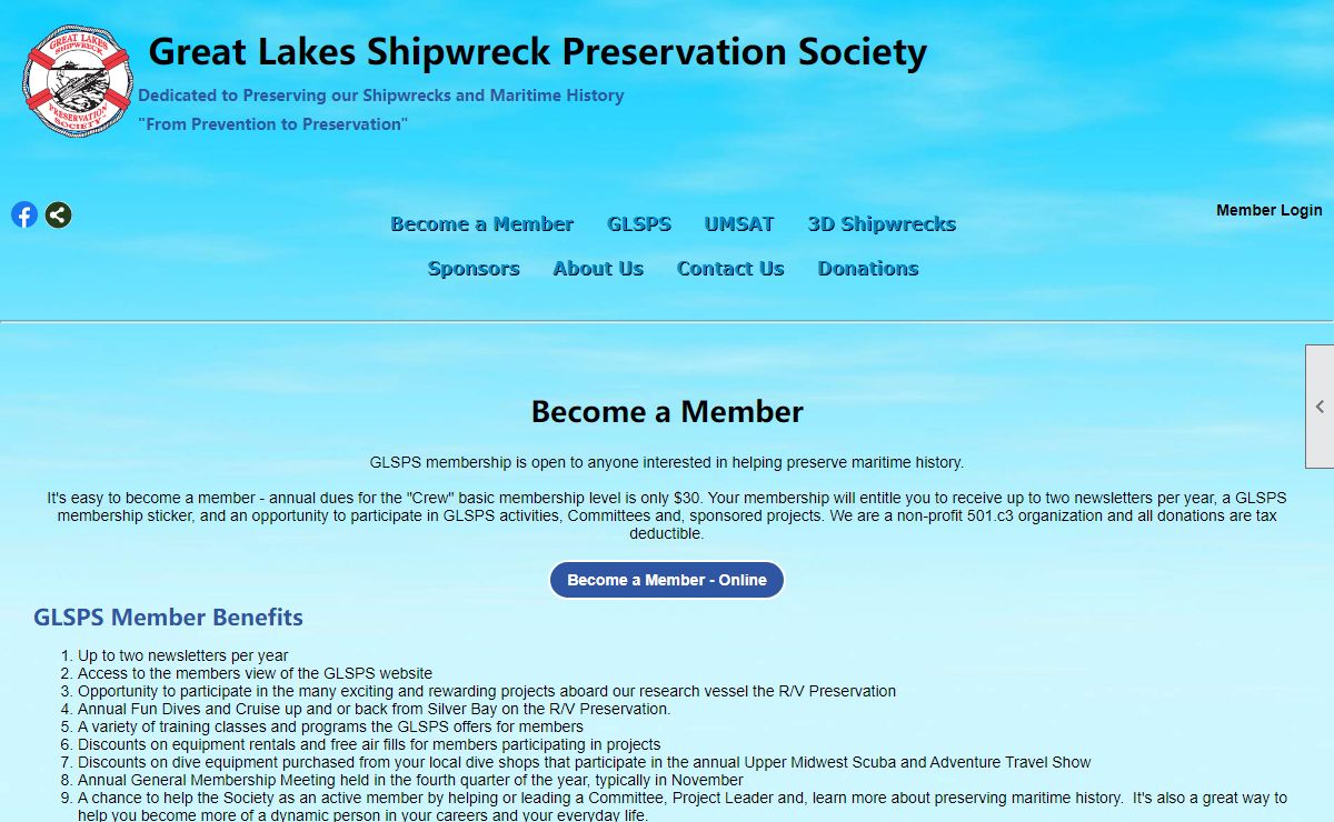 Home - Great Lakes Shipwreck Preservation Society