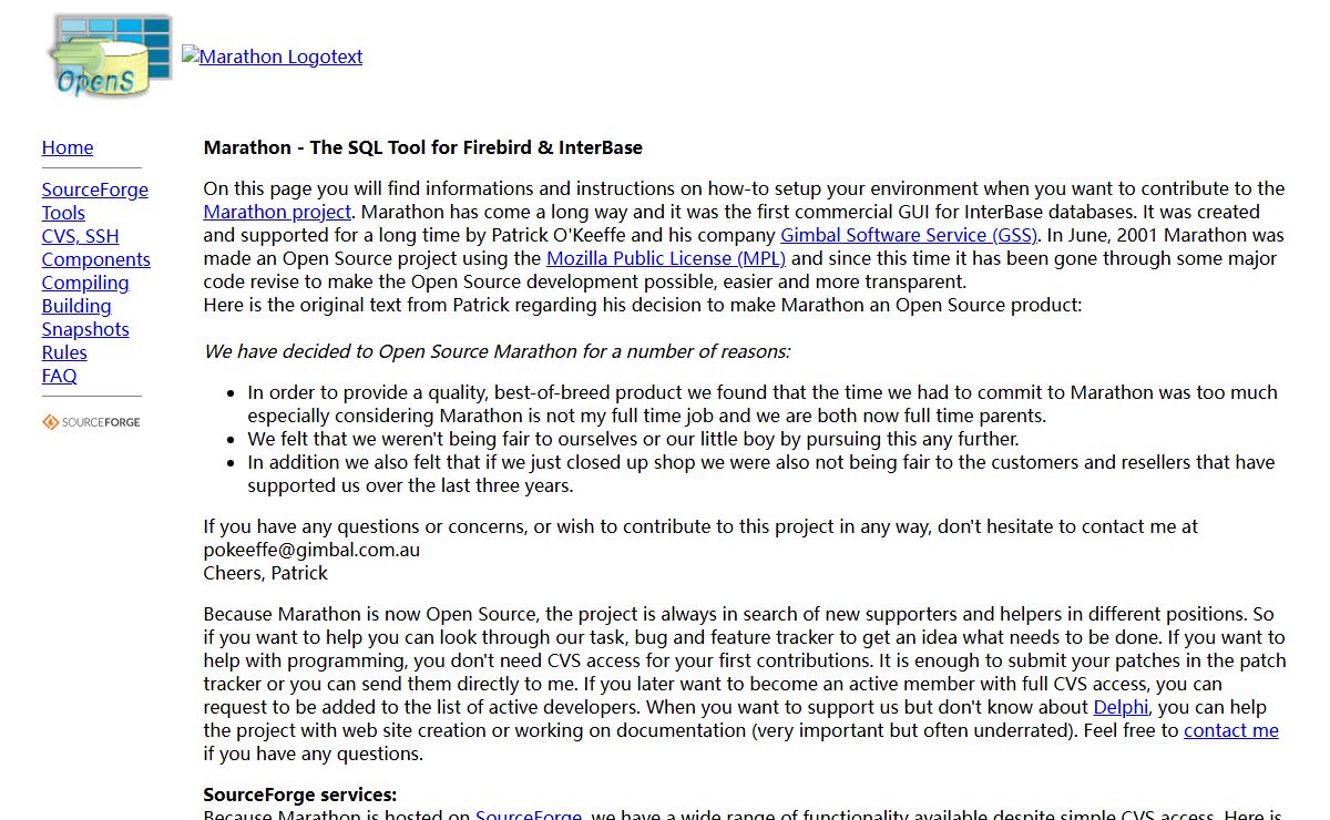 Marathon Website