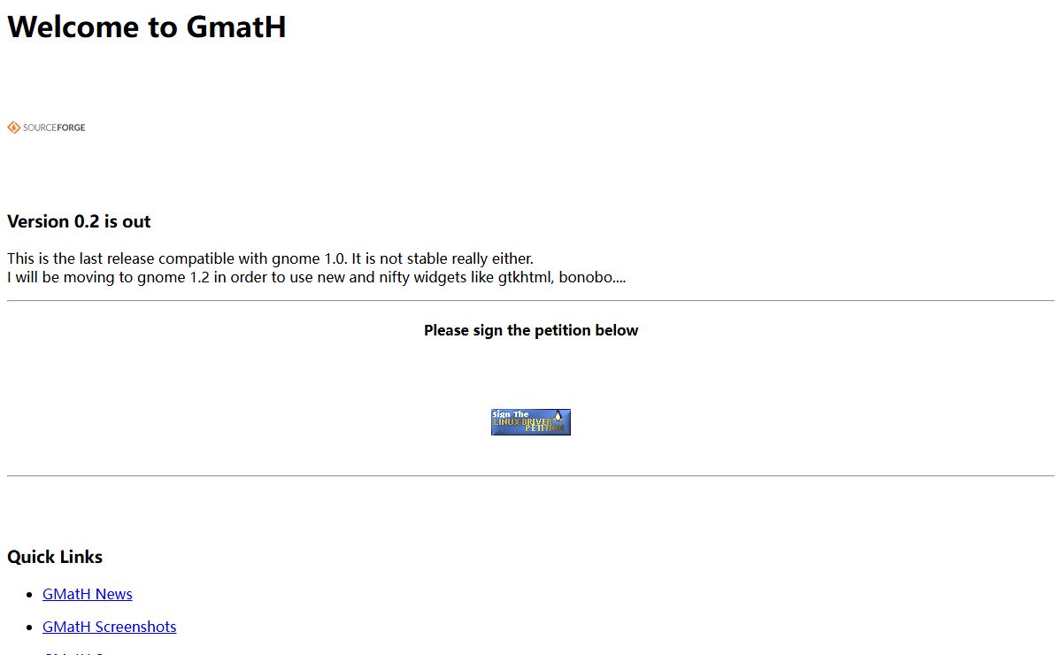 GMatH Main Page