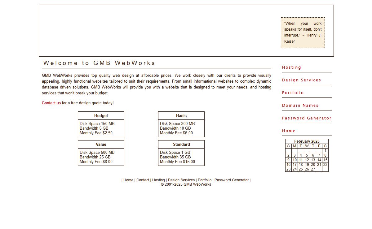 GMB WebWorks