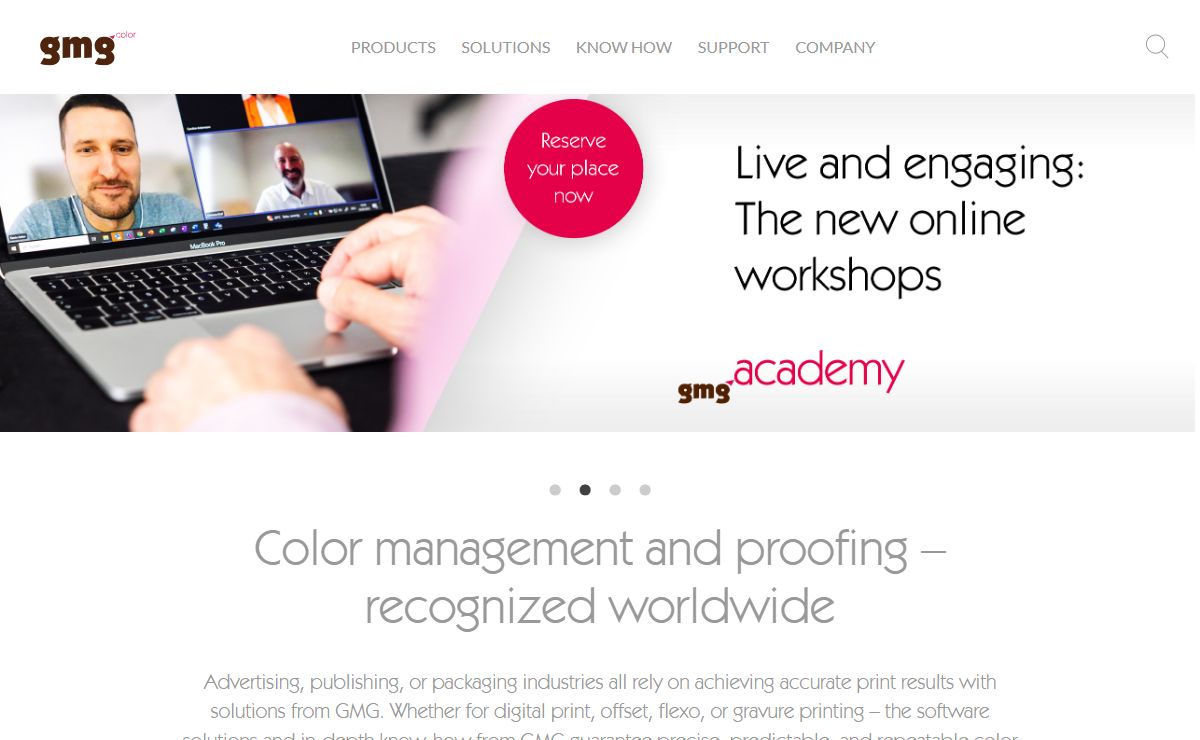GMG Color - Color Management Software & Proofing Solution