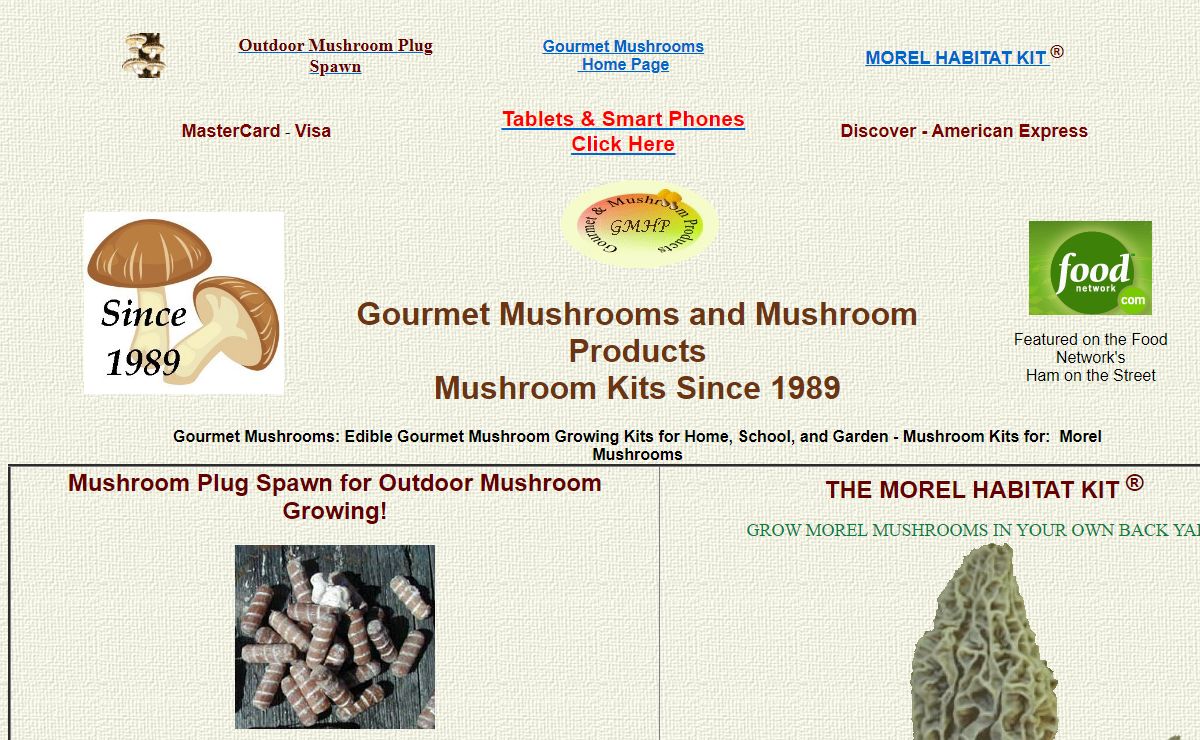 Gourmet Mushrooms and Mushroom Products